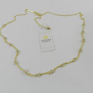 Kendra Scott Haven Crystal Heart Strand Necklace